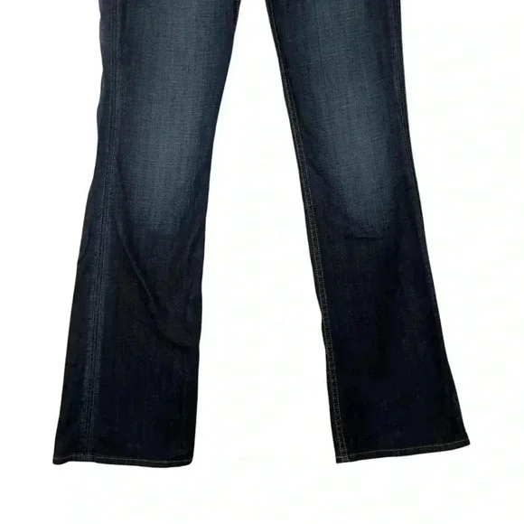 Hudson  Jeans Low Rise Dark Wash Bootcut Denim Blue Jeans Size 28 - Picture 6 of 9